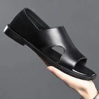 Sandalias de cuero ligeras para hombre