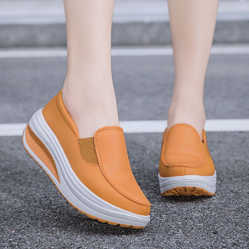 Diversoy™ | Zapatos de cuero de suela gruesa