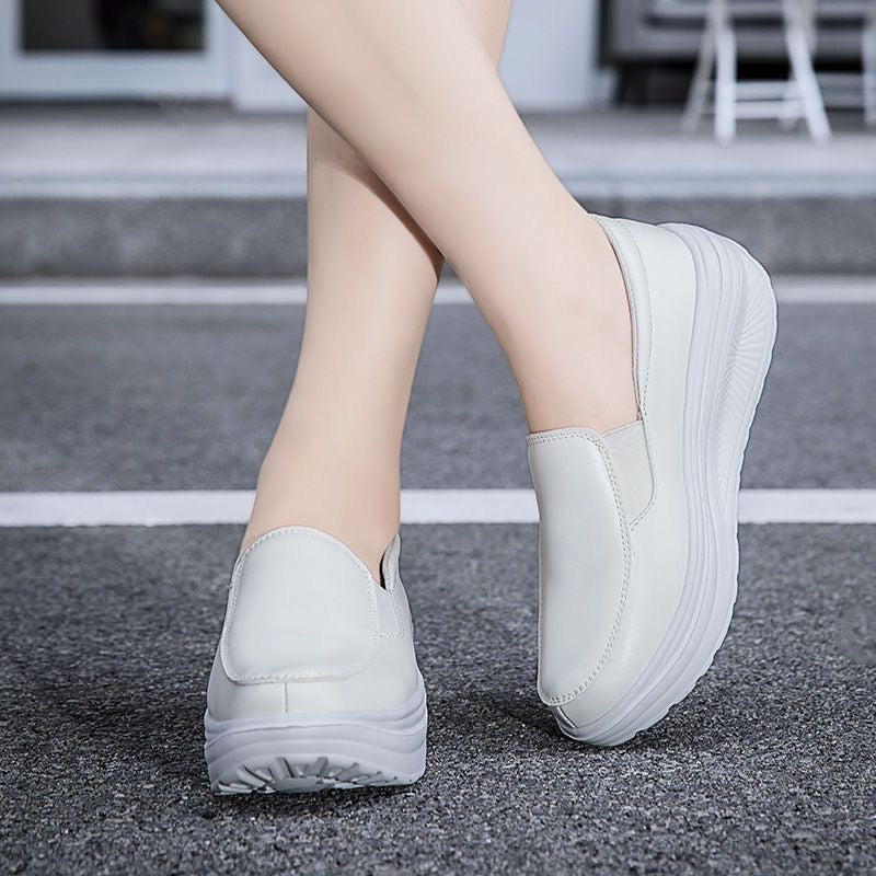 Diversoy™ | Zapatos de cuero de suela gruesa