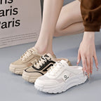 Zapatos de malla de suela gruesa 2025