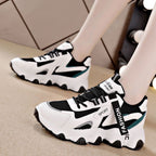 2025 Zapatos casuales versátiles de suela gruesa