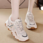 2025 Zapatos casuales versátiles de suela gruesa