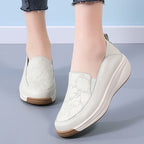Zapatos de piel estampados