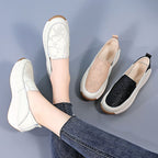 Zapatos de piel estampados