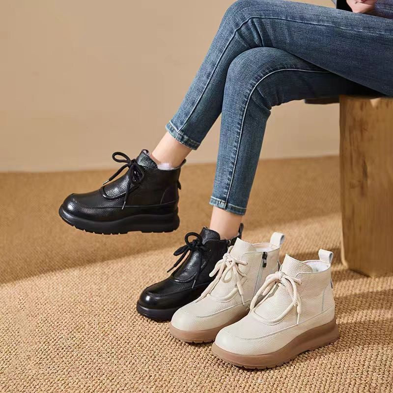 Botines Ligeros con Suela Gruesa