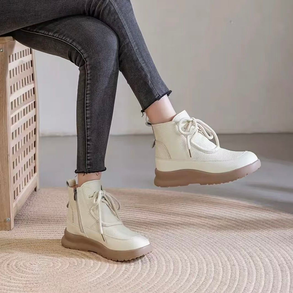 Botines Ligeros con Suela Gruesa