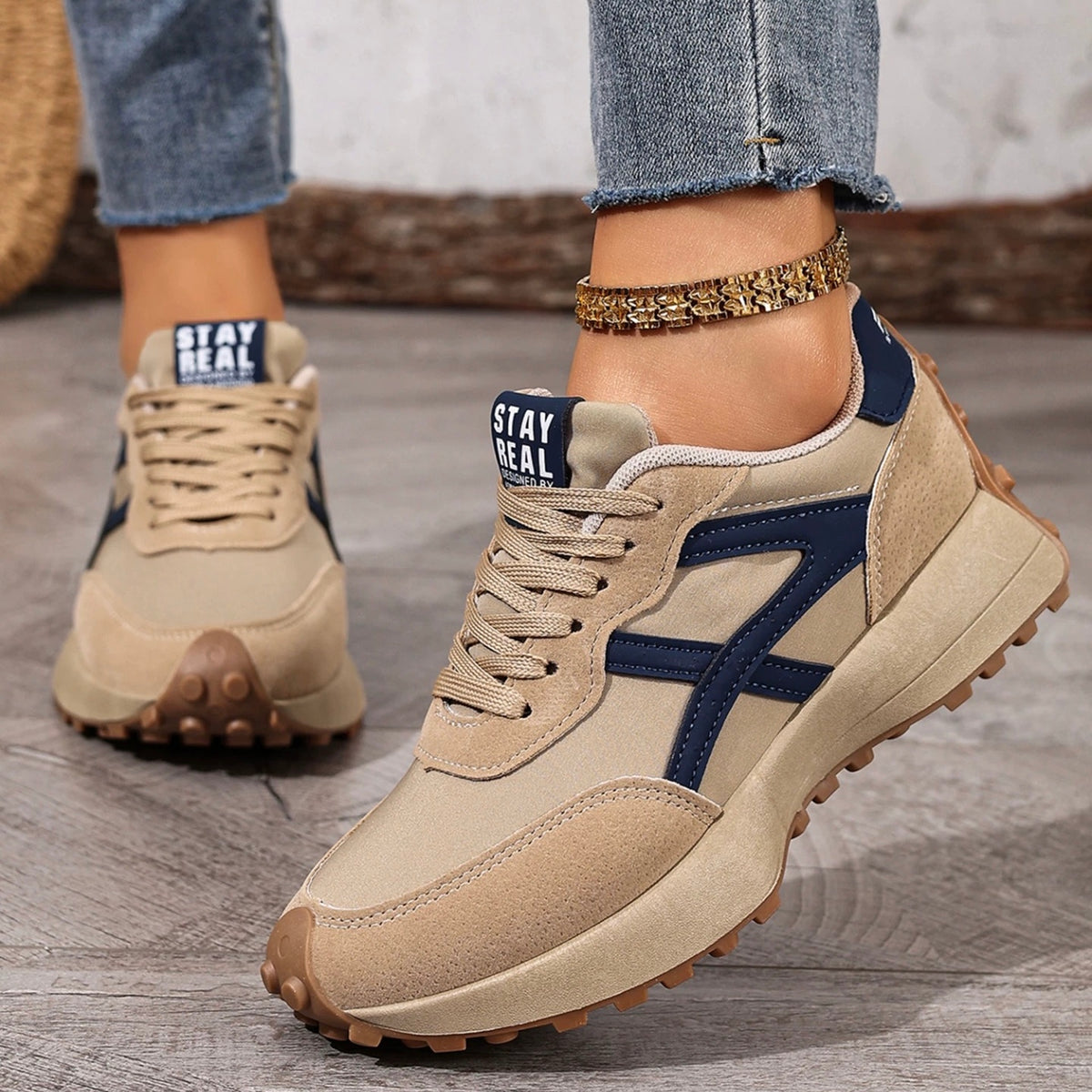 Zapatillas deportivas de suela blanda
