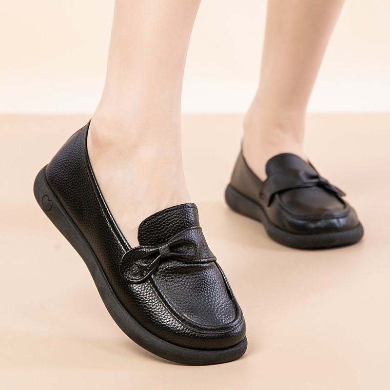 Zapatos de cuero cómodos y transpirables