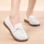 Zapatos de cuero cómodos y transpirables