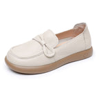 Zapatos de cuero cómodos y transpirables