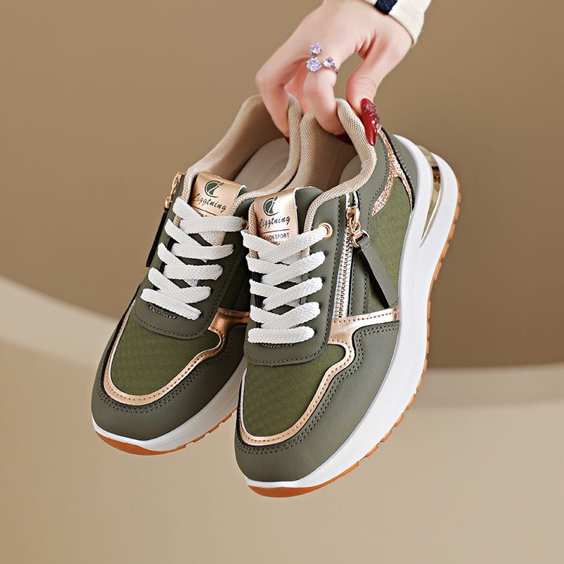 Zapatillas deportivas informales con bloques de color