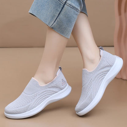 Zapatos casuales transpirables de suela blanda