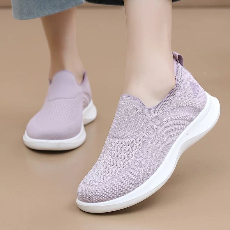 Zapatos casuales transpirables de suela blanda