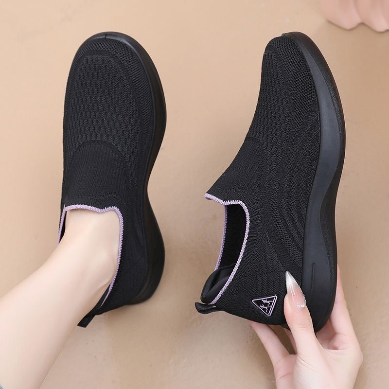 Zapatos casuales transpirables de suela blanda