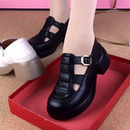 Zapatos 100% de piel suave con suelas blandas