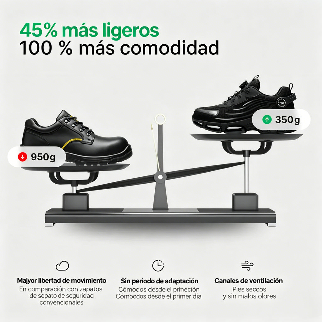 Zapatillas de seguridad SafeStep S3 Pro