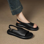 Sandalias planas de suela blanda