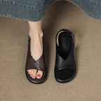 Sandalias planas de suela blanda