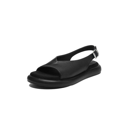 Sandalias planas de suela blanda