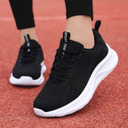 Zapatillas deportivas casuales Flyknit de suela blanda