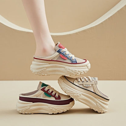 Zapatos casuales de malla Baotou