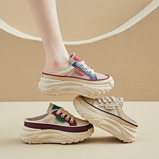 Zapatos casuales de malla Baotou