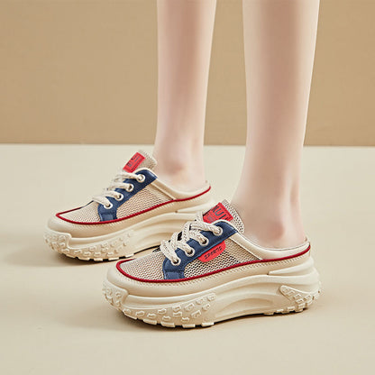 Zapatos casuales de malla Baotou