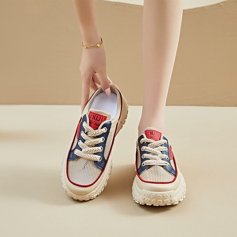 Zapatos casuales de malla Baotou