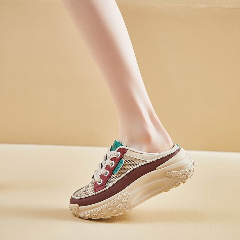 Zapatos casuales de malla Baotou