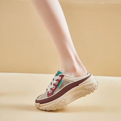 Zapatos casuales de malla Baotou