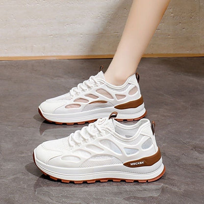 Zapatos casuales correctivos de malla fina