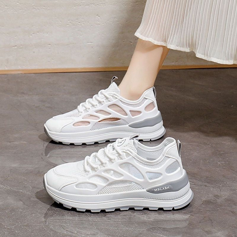 Zapatos casuales correctivos de malla fina