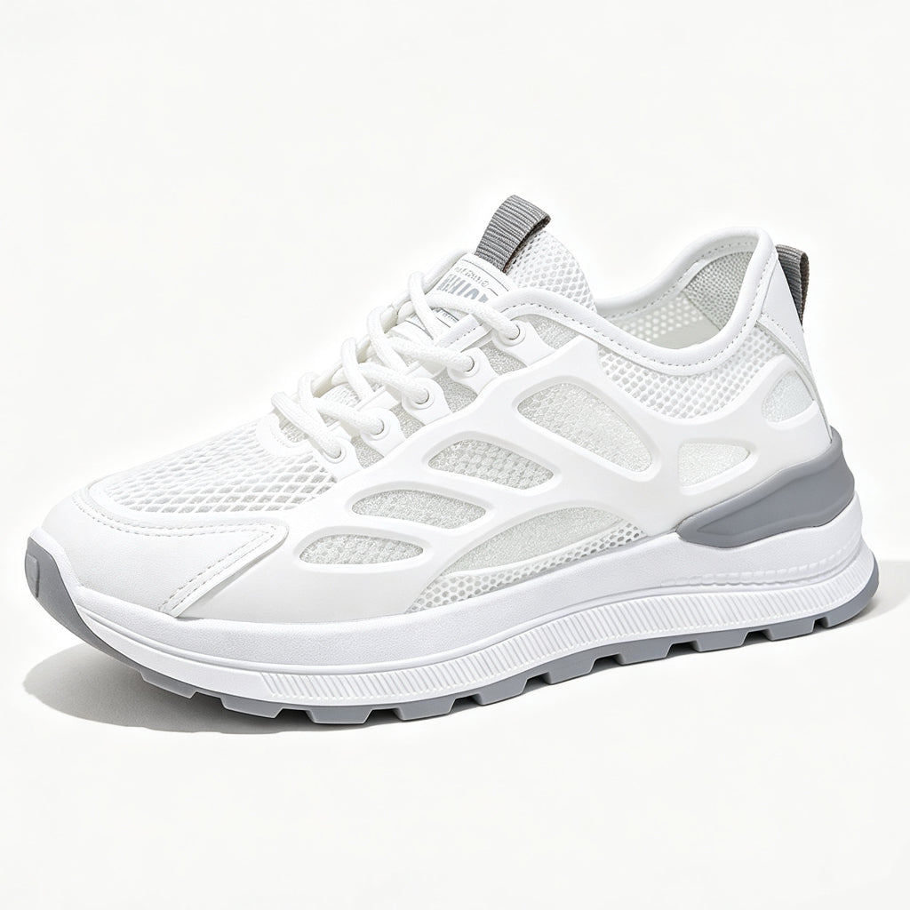 Zapatos casuales correctivos de malla fina