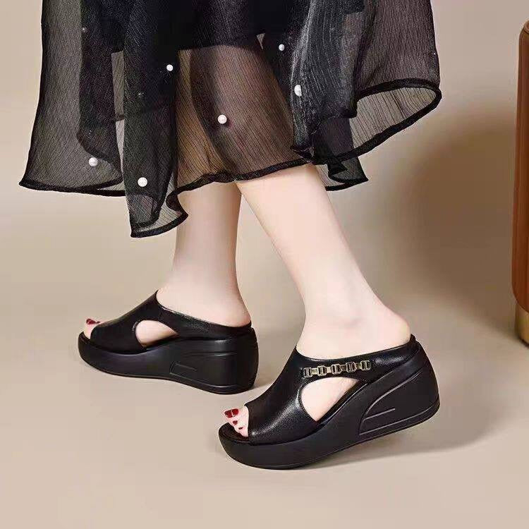 Pantuflas ortopédicas de piel suave