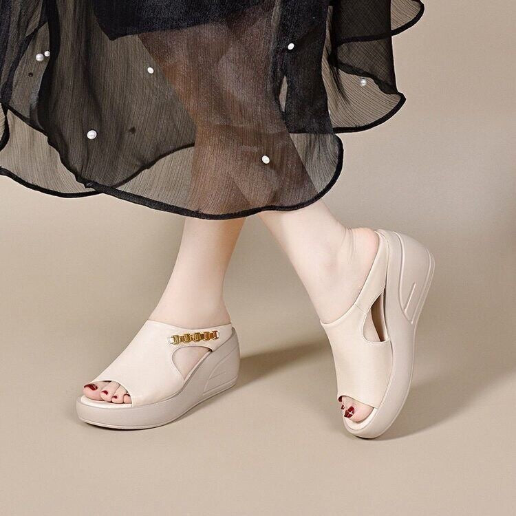 Pantuflas ortopédicas de piel suave