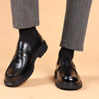 Zapatos clásicos de piel para hombre