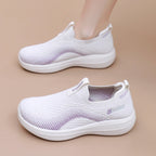 Zapatos tejidos sin cordones
