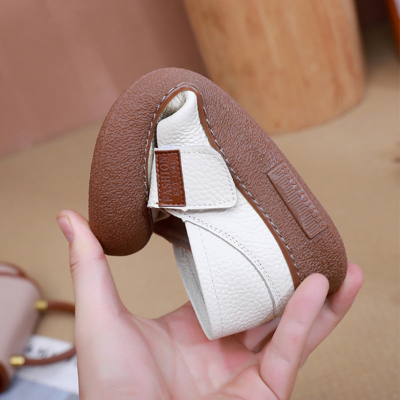 Zapatos cuero vacuno vintage hechos a mano