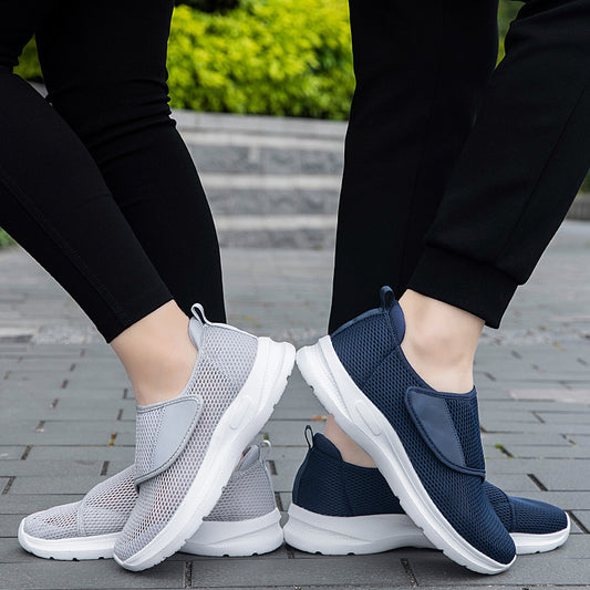 Zapatos de malla con velcro