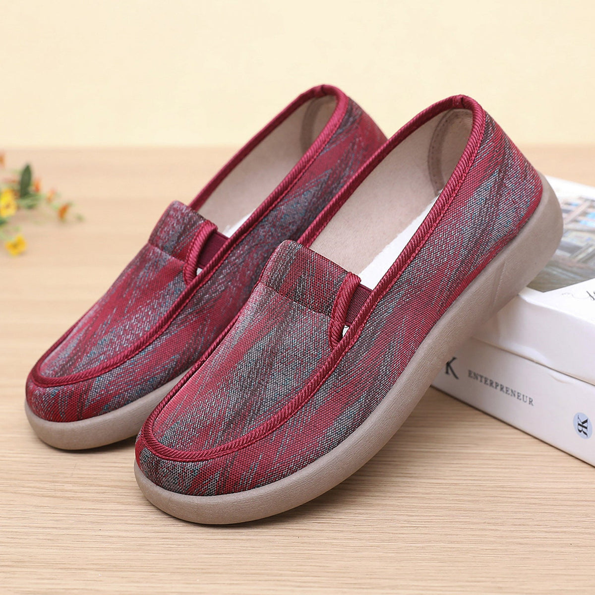 Zapatos ligeros slip on para mamá