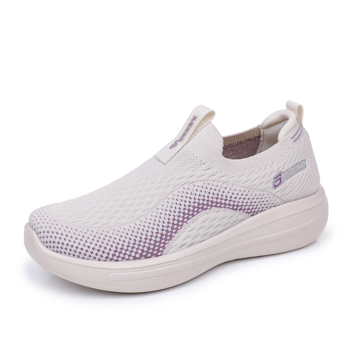 Zapatos tejidos sin cordones