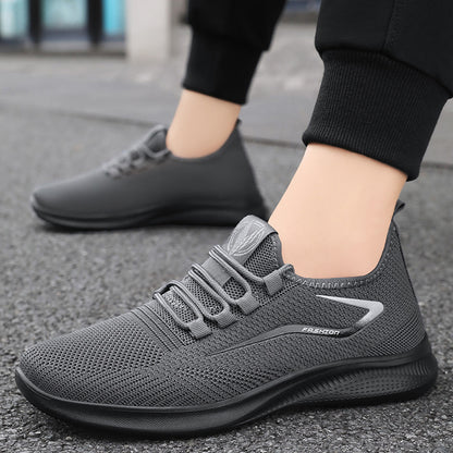 Zapatillas de correr de malla de otoño