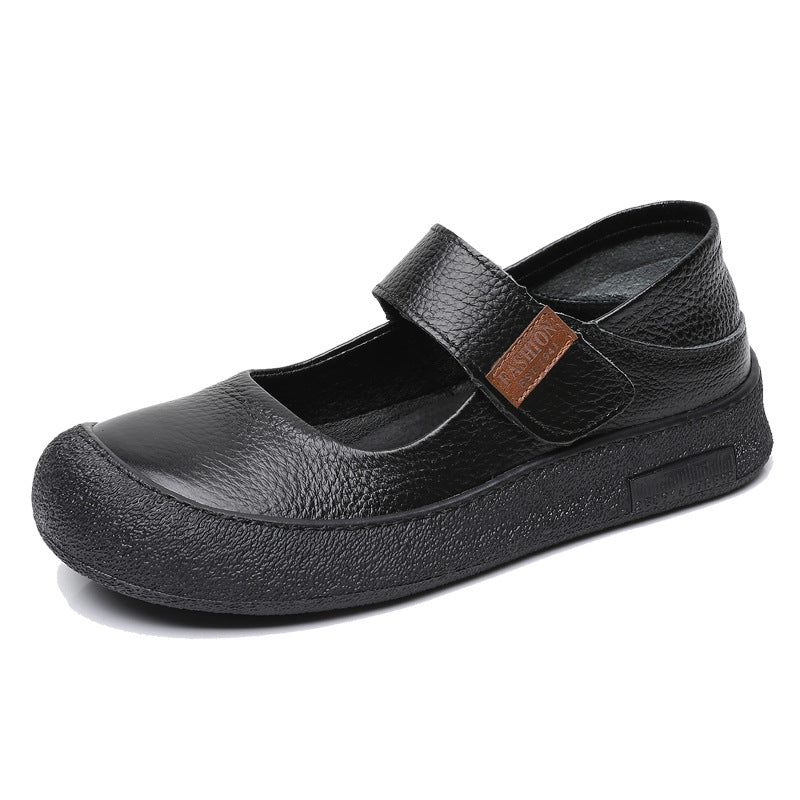 Zapatos cuero vacuno vintage hechos a mano