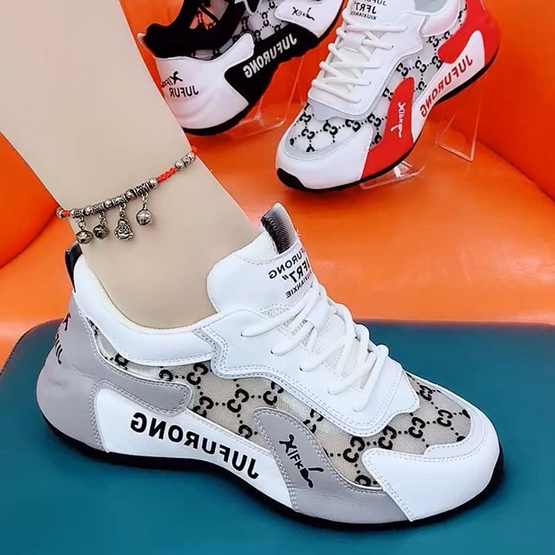 【Unisexo】Zapatos de malla con bloques de color
