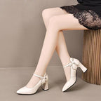 Zapatos de cuero estilo inglés, diseño clásico combinable