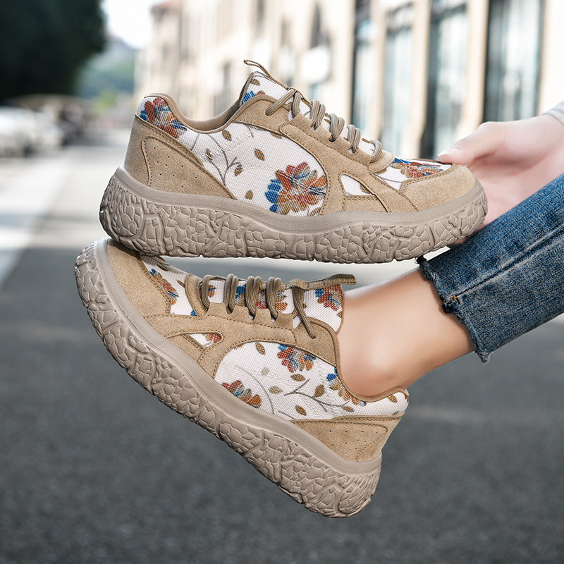 Tenis Casual para Mujer con Estampado Floral