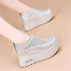 Zapatos casuales huecos elevados