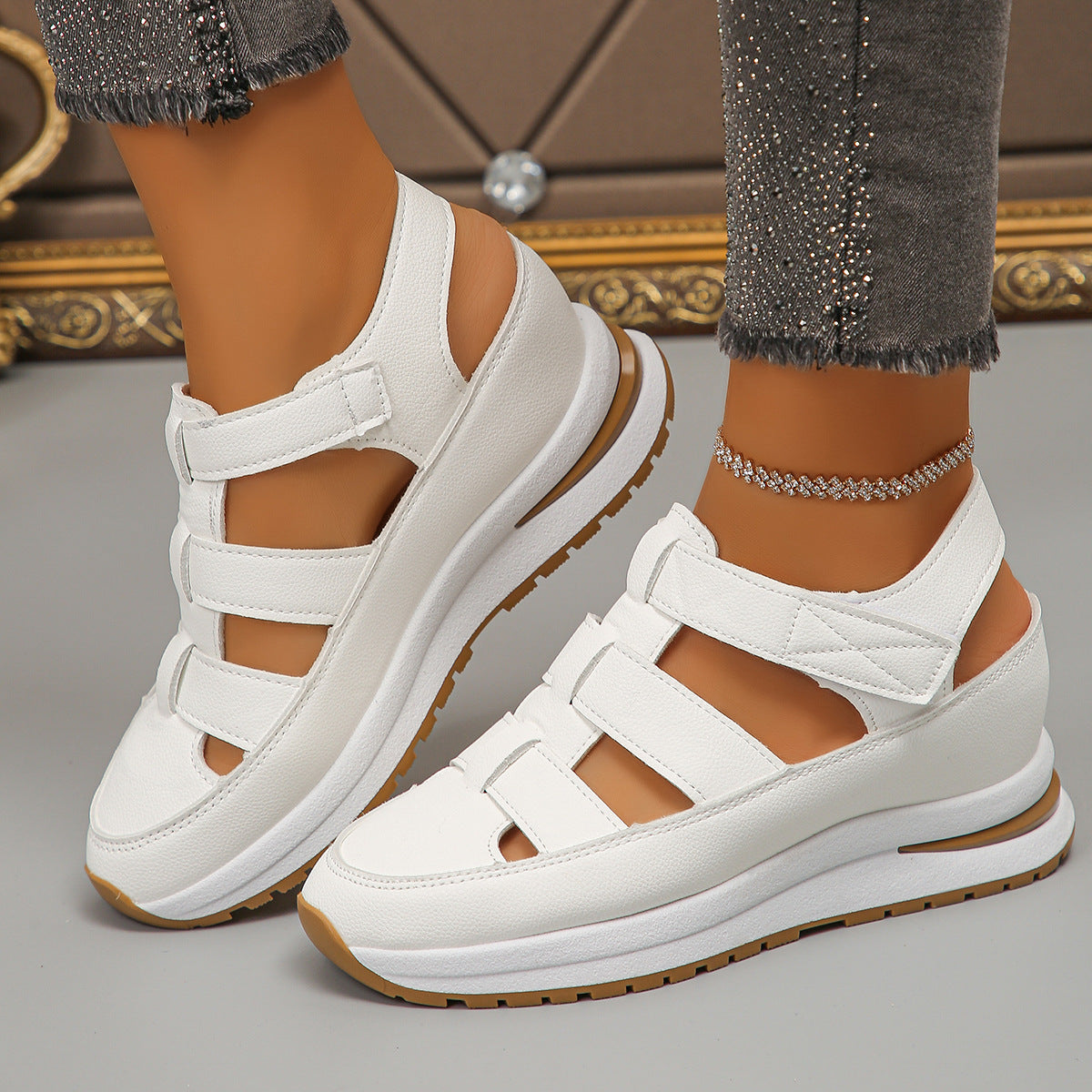Zapatos de mujer Roman Velcro