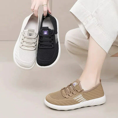 Zapatos de mujer transpirables de malla de moda