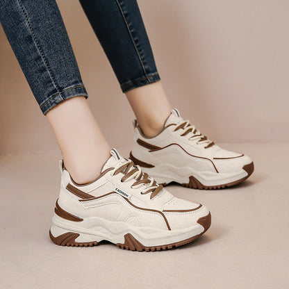 Zapatos de suela gruesa que aumentan la altura